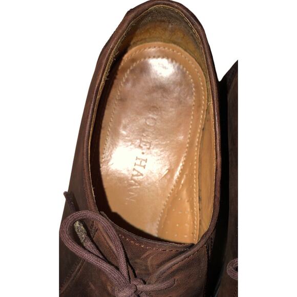 Cole Haan Men Shoe Size 12M Brown Oxford Dress‎ Pre Owned C00068 main image 9
